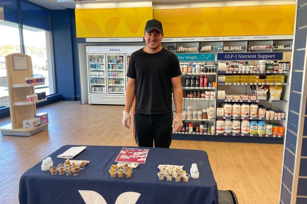 Brand Ambassador Sampling in Vitamin Shoppe